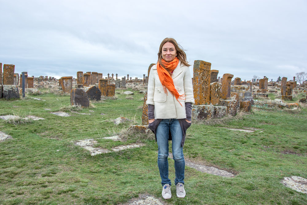 Хачкары средневековое кладбище Норатус Армения