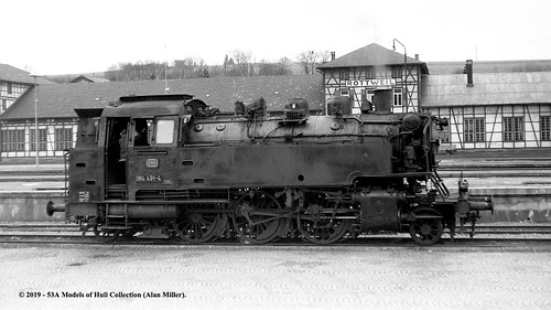 deutschebundesbahn db br64 class064 262t 0644914 steam rottweil badenwürttemberg germany train railway dampflok zug eisenbahn deutschland locomotive railroad