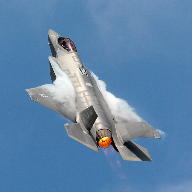 F-35A Lightning In Fluff