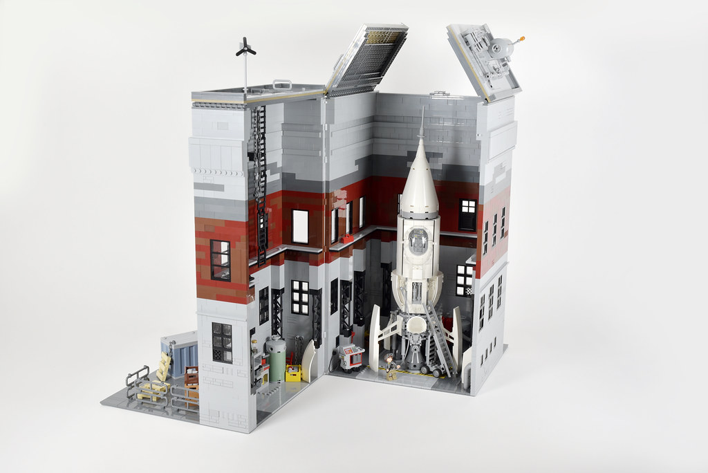 Lego space rocket shed - atana studio