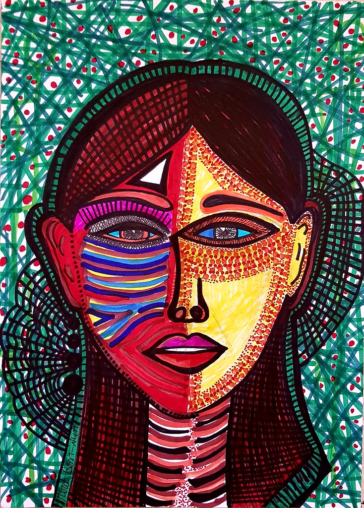 דיוקן עצמי אמנות ישראלית מירית בן נון ציירת מודרנית עכשווית