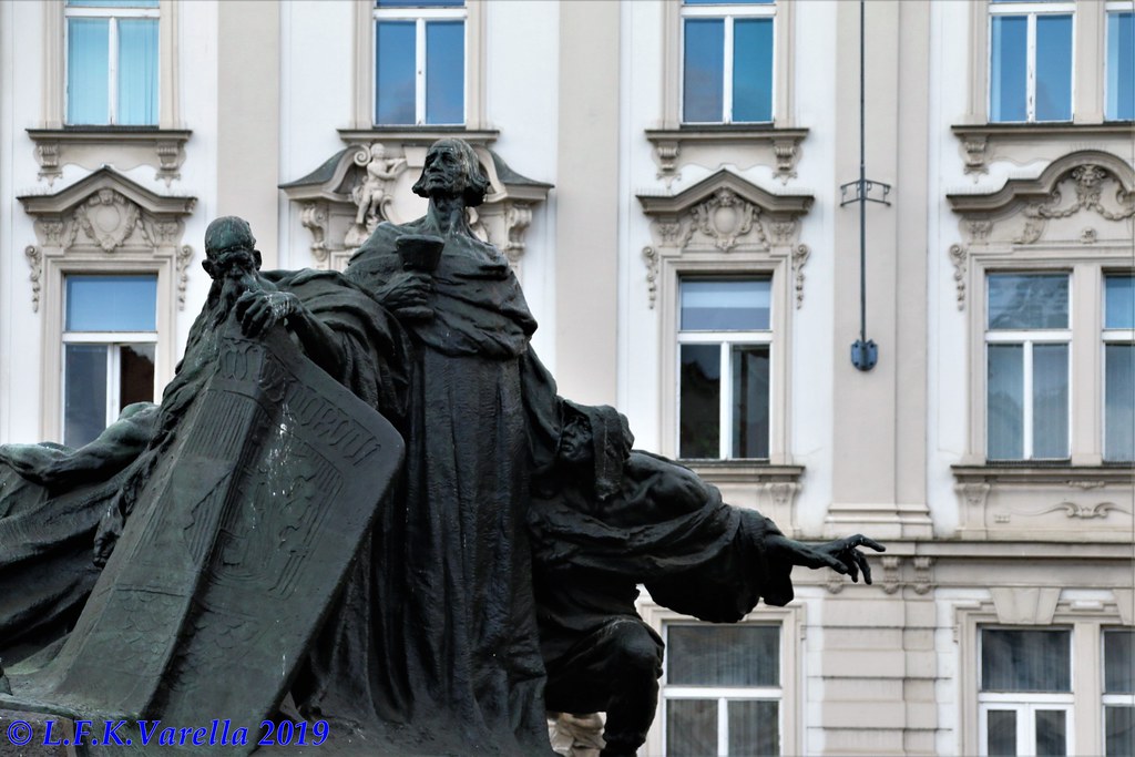estátua de Jan Hus