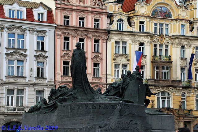 estátua de Jan Hus