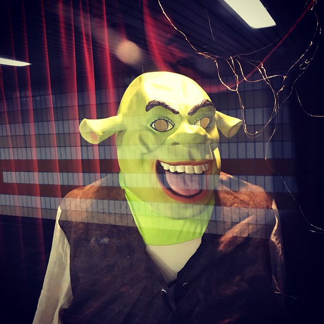 Alarming Shrek Costume, Mad World Costumes, Charing Cross