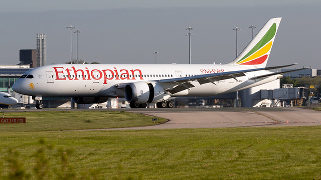 Ethiopian Airlines ET-ATH 787-900 EGCC 12.05.2019