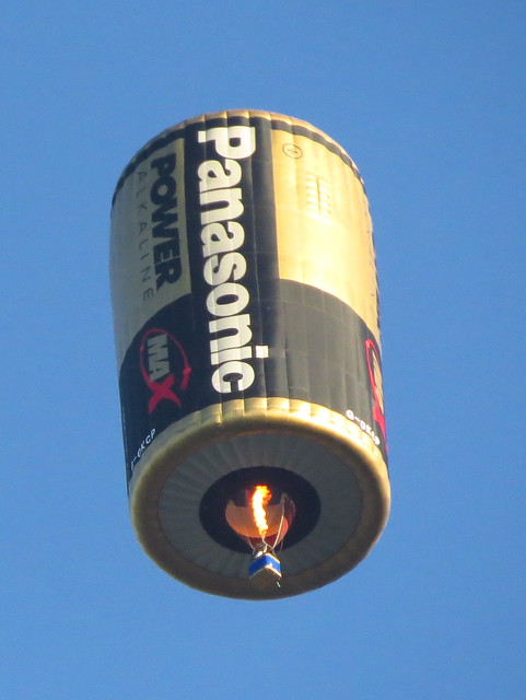 Panasonic hot air balloon.