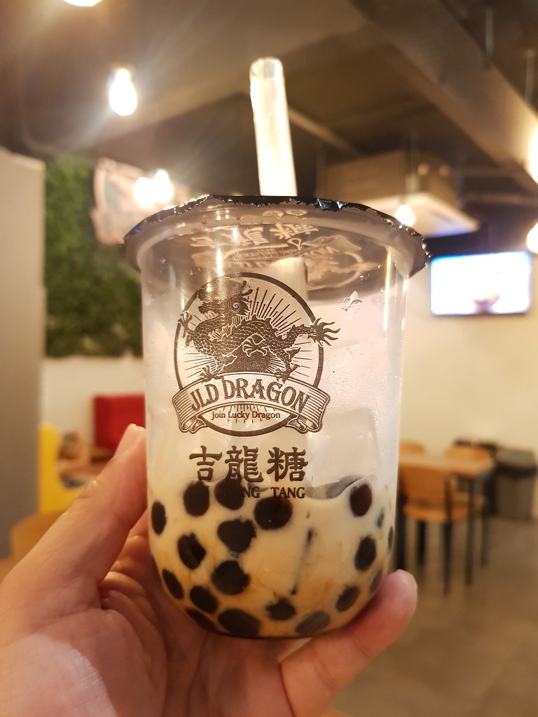 黑糖珍珠鲜奶 Brown Sugar Boba Milk rm$12.90 @ 吉龙糖 JLD Dragon Malaysia