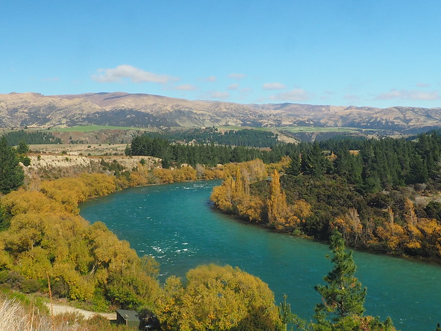 Wanaka river and Valley