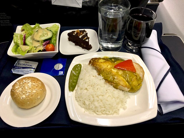 In flight meal - Copa Airlines