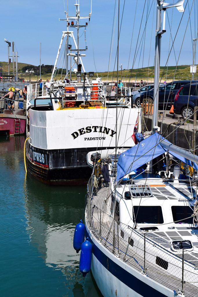 Fishing Boats in Padstow, Cornwall