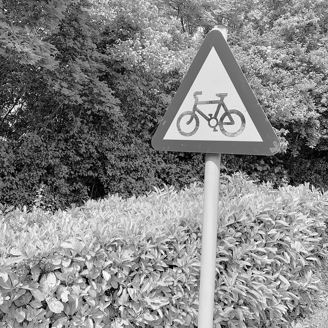 Cycle route ahead