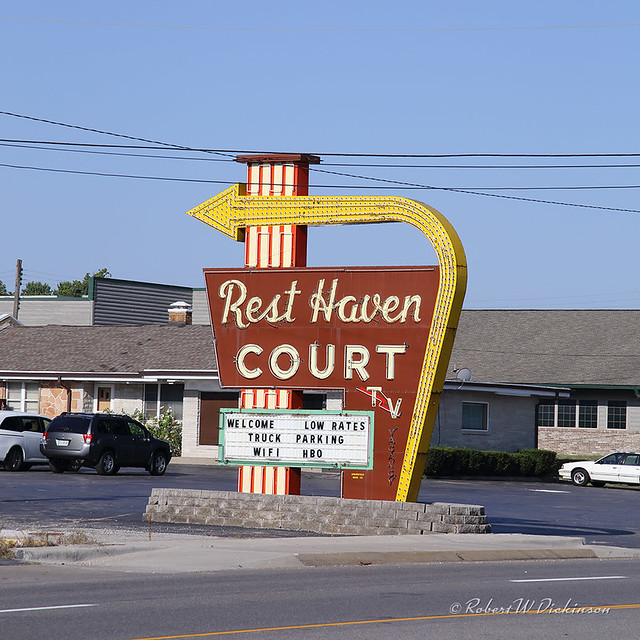 Rest Haven Court on Route 66 in Springfield, Missouri