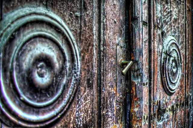 Just an old door