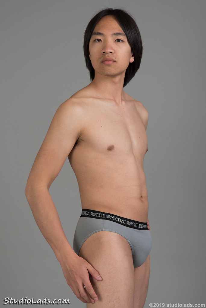 Asian guy in underwear, Khiem is a 20yo male model. See the…
