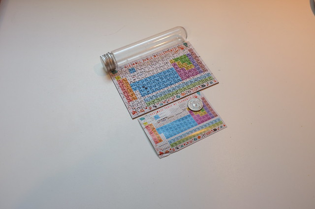 Periodic table jigsaw puzzle