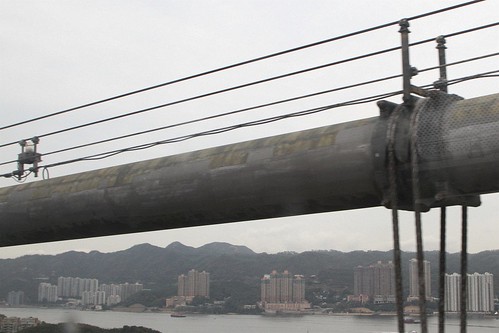Suspension cables of the Tsing Ma Bridge
