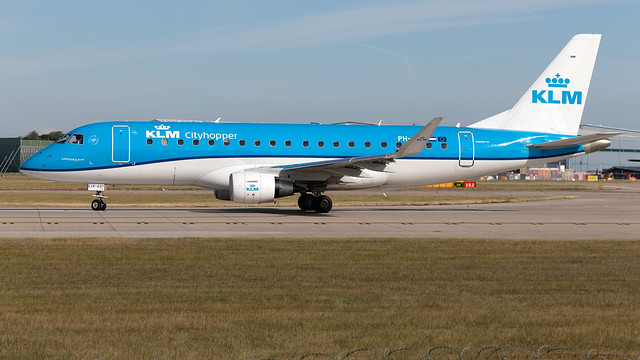 KLM PH-EXR ERJ-170STD EGCC 11.08.2018