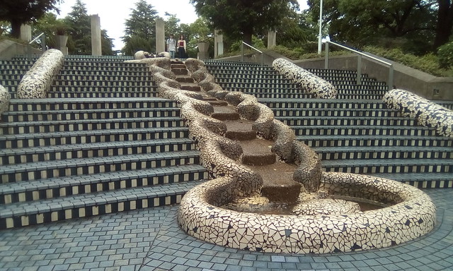 “Stone Stage” in Yamashita Park, Yokohama