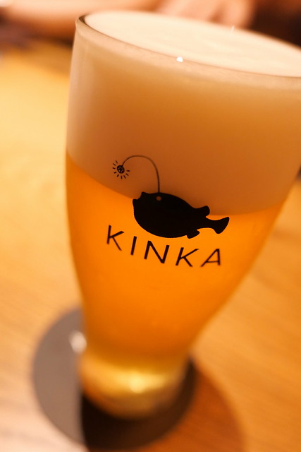 Ebisu draft beer KINKA sushi bar Izakaya 04