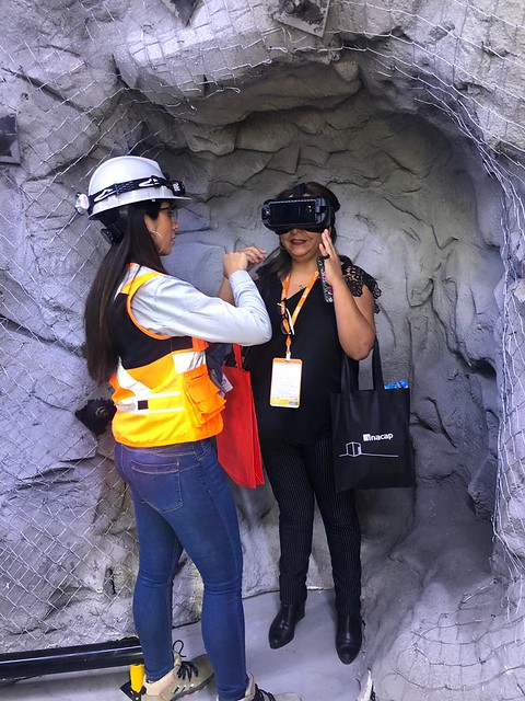Con innovador stand de minería subterránea Codelco se hizo presente en Exponor 2019