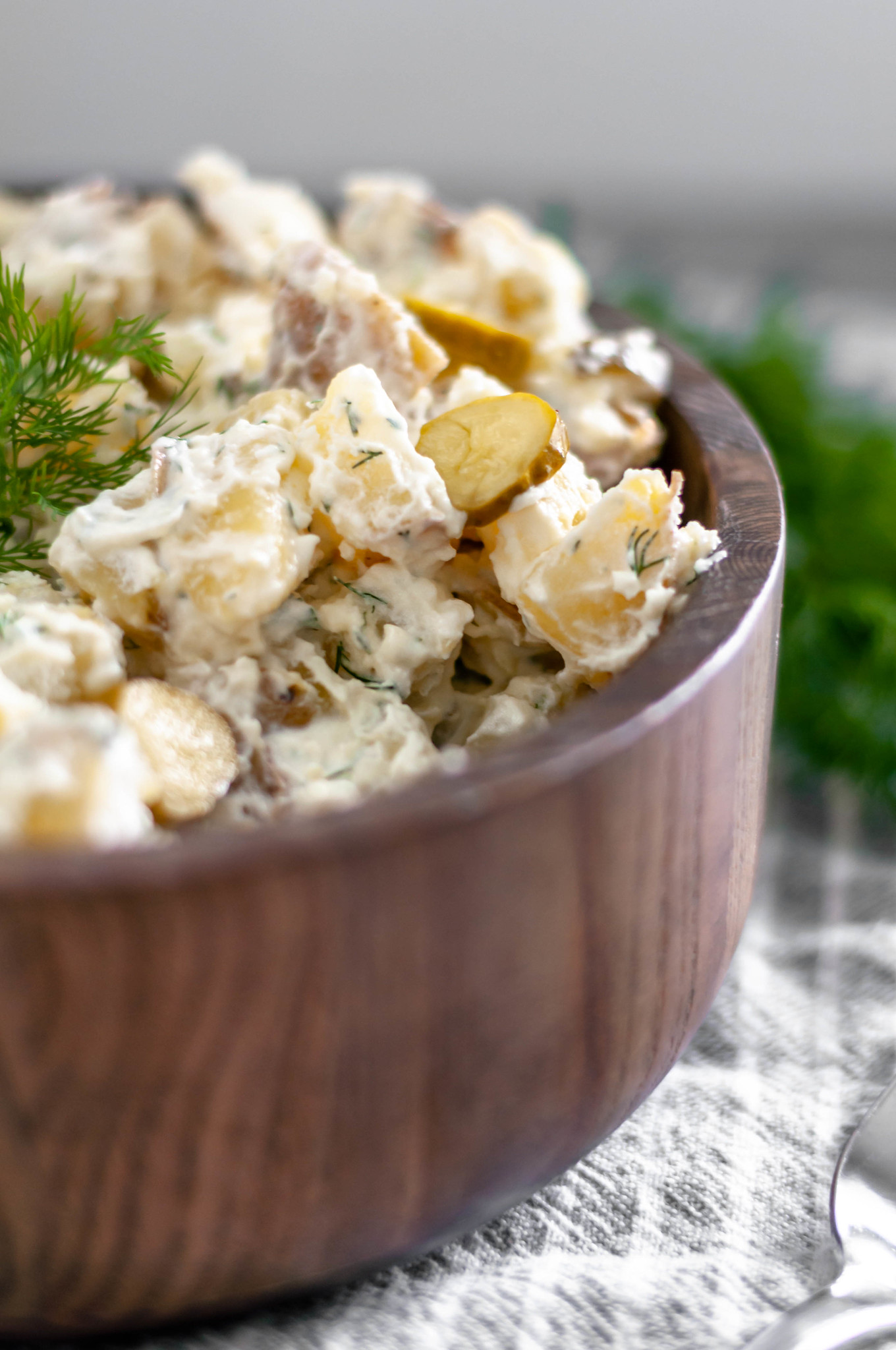 If you're a pickle lover, you need to try this Pickle Potato Salad ASAP. Tender potatoes, crunchy pickles and a creamy dill sauce.