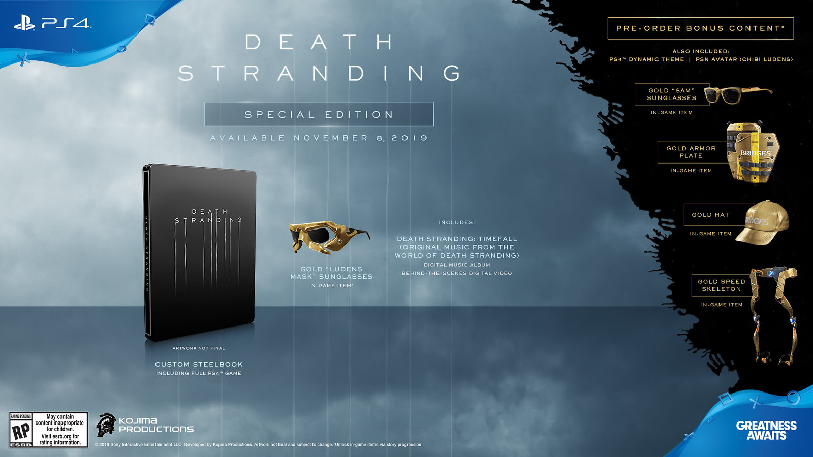 Death Stranding Available November 8 on PS4 – PlayStation.Blog