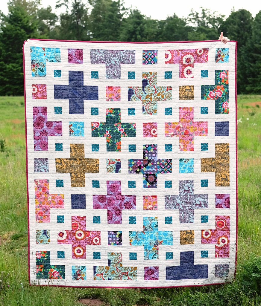 The Violet Quilt - Kitchen Table Quilting