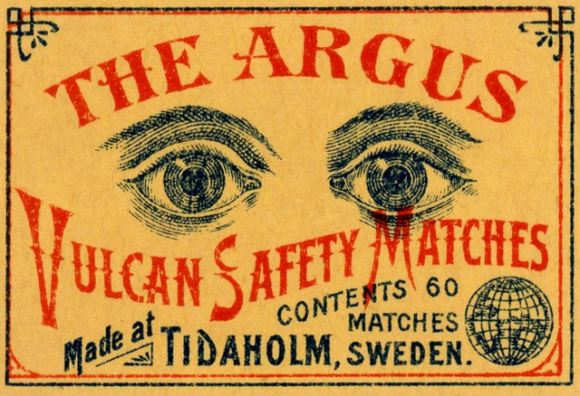 The Argus Vulcan Safety Matches