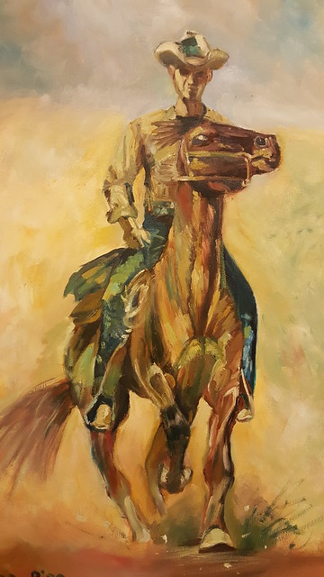 דמויות מסרטים סוס ורוכבו דיוקנאות פרידה פירו ציירת ישראלית אמנית ישראלית