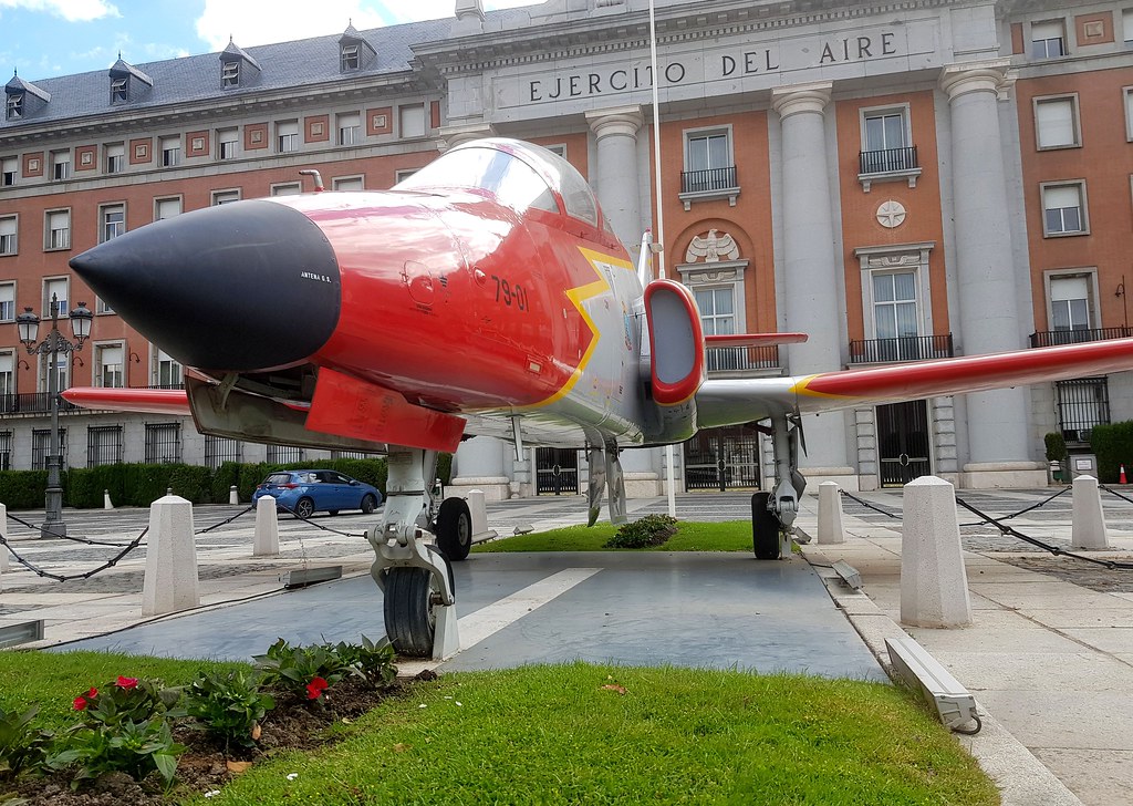 Patrulla Aguila ‎CASA C-101‎ 79-10 in Madrid City