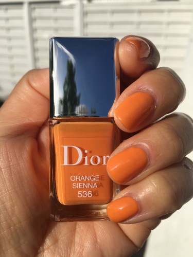Dior] Orange Sienna (#536) | caramelfrappé