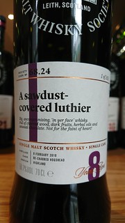 SMWS 68.24 - A sawdust-covered luthier