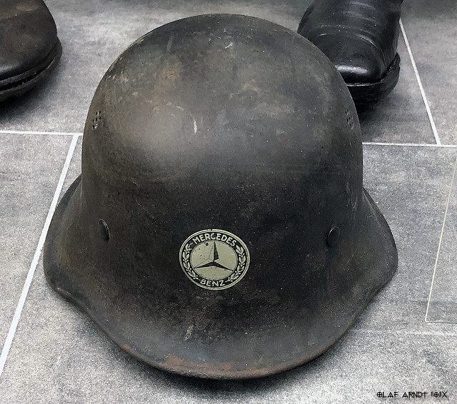 Mercedes Benz steel helmet