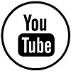 Free Social Media Icon YouTube Black circle ring