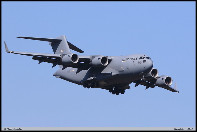 C17 A 00-0176 164AW 155AS MENPHIS Ramstein avril 2019