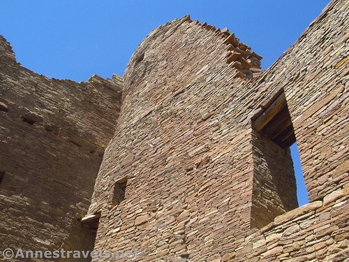 Walls at Pueblo Bonito, Chaco Culture National Historical Site, New Mexico