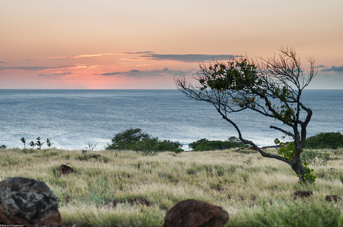bigisland hawaii unitedstates sunset beach ocean sky