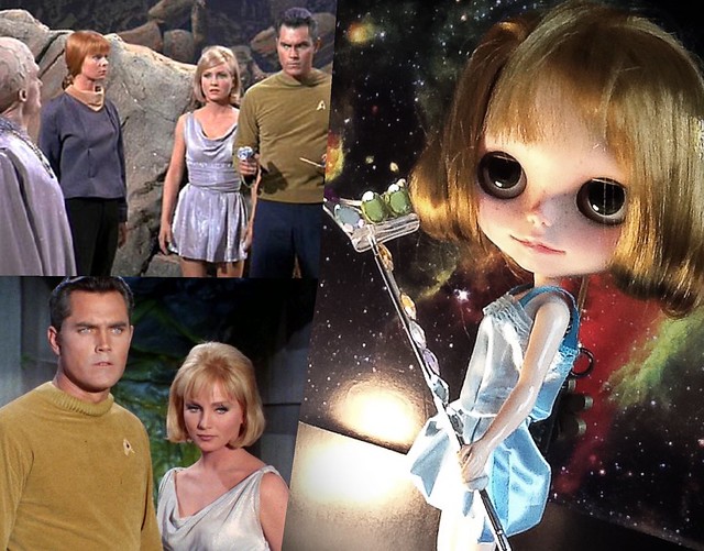 Blythe-a-Day 1. Star Trek&27. Ray Gun: Emma as Susan Oliver in Star Trek's Pilot Show