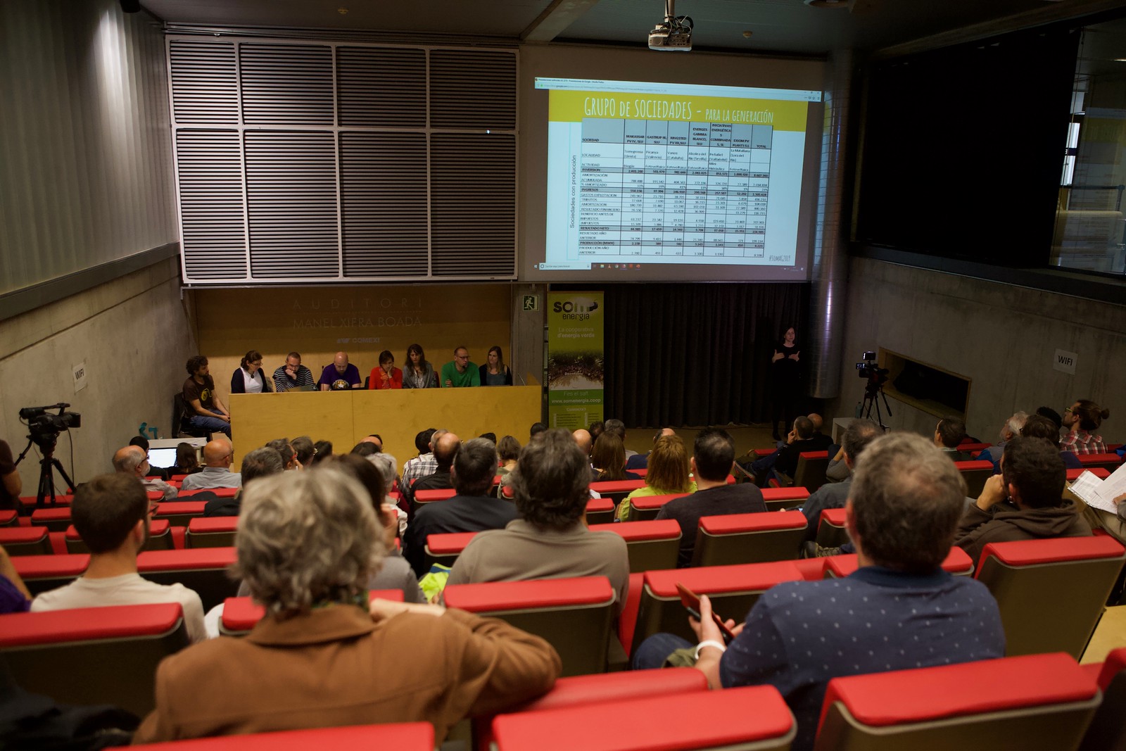 Assemblea General 2019 Som Energia, Girona