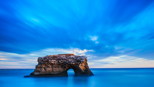 lightinthisworld nikon beach d800 landscape naturalbridges nikond800 ocean santacruz seascape sky travel clouds calm blue rock sunset