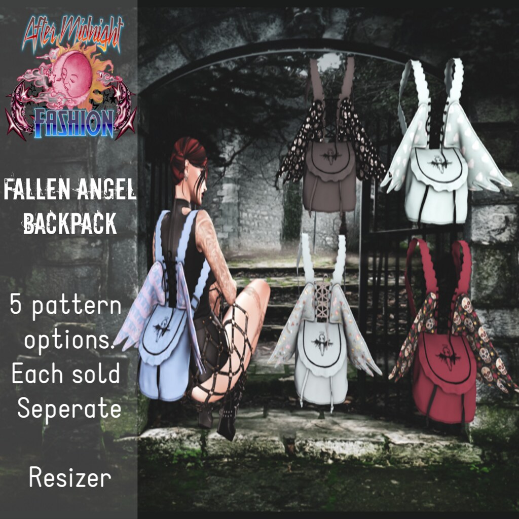 Fallen Angel Backpack Ad