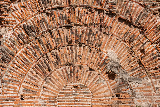 Roman wall detail, Trier