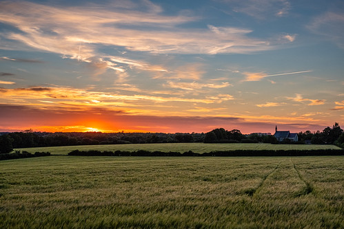 clouds countryside fuji fujifilm norfolk sky stowbedon sunset watton crop farming field wheat attleborough england unitedkingdom