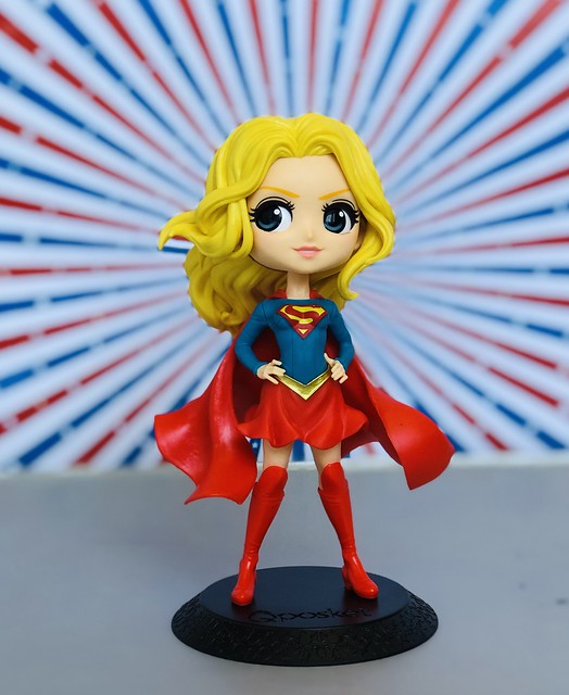 The Girl of Steel ❤️💛💙 #qposket #qposketsupergirl #girlofsteel #maidofmight #supergirlsaturday  #supergirl #superman #superhero