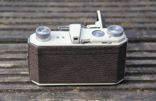 Camera of the Day - Custom, Almond and Brown Kodak Retina  Nr. 126