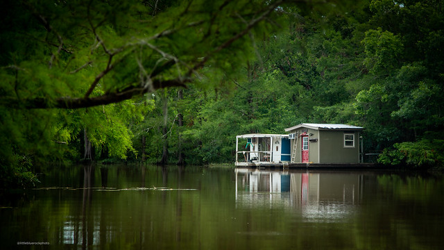 Fish Camp on Taylor's Bayou in Labelle, Texas