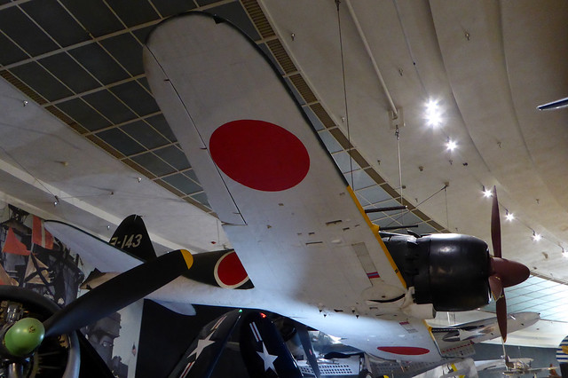 3-143 / YO-143 Mitsubishi A6M7 Type 0 Model 63 Zero cn 23186 Imperial Japanese Navy Air Service. San Diego Air & Space Museum 22Feb19