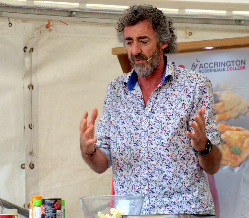 Chef Richard Fox takes the stage at Accrington Food Festival 2019 - 15