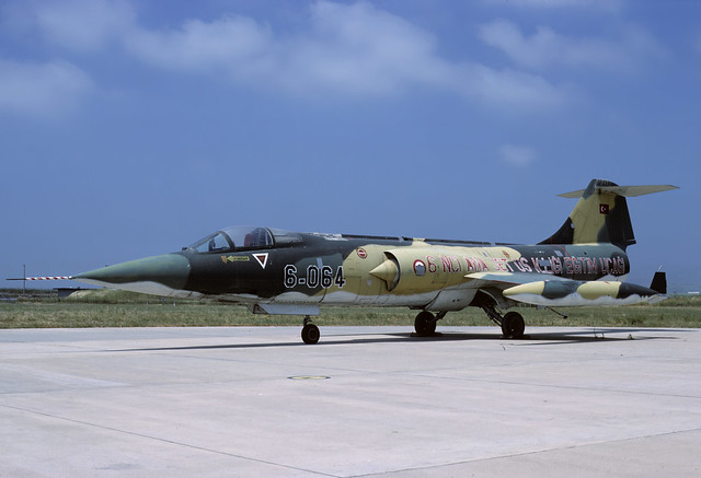 F-104G 64-9064 6-064 spc TurkishAF 6AJU 950529 Bandirma 1001