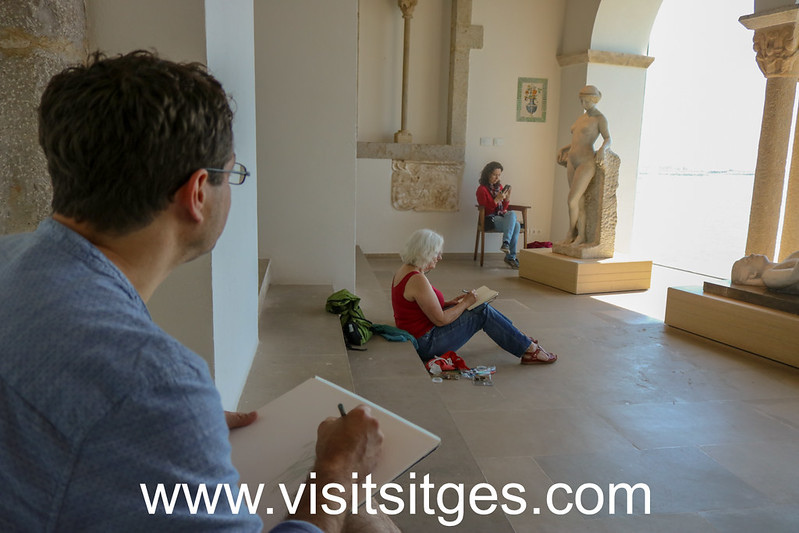 Sesión de Sketchers – USK Sitges – Día del Artista Sitges 2023